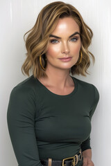 Obraz premium beautiful female model portrait