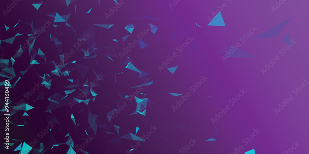 Poster abstract background with connecting dots and lines. network connection structure. data technology an