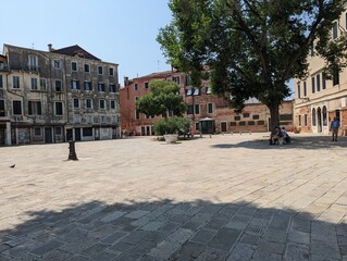 Fototapeta premium New Ghetto, Venice, Italy on 18-06-2023