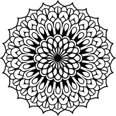 Mandala Illustration vector  .