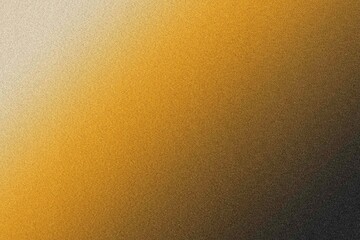 Abstract background, brown orange glowing grainy color gradient shape, black backdrop banner poster header design, noise texture effect