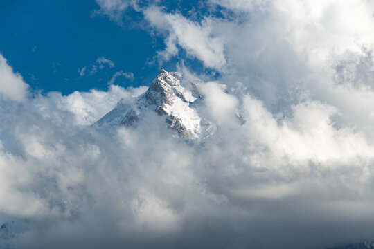 Nanga Parbat in Pakistan desde Fairy Meadows