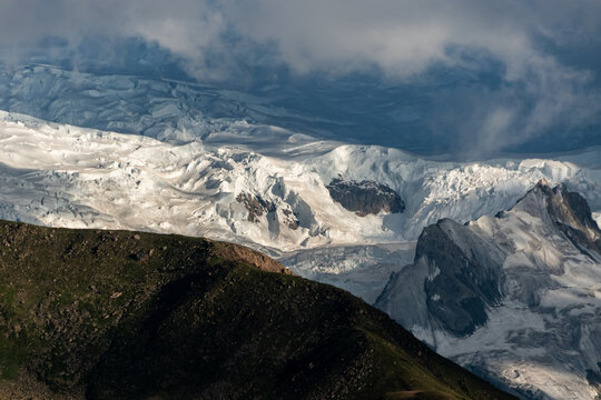 Nanga Parbat in Pakistan from Fairy Meadows