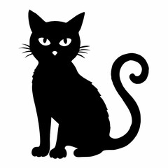 Halloween Cat Bundle Cut File, Cat Witch Svg, Clipart, Vector SVG 