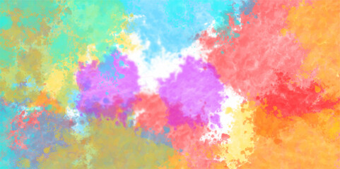 Abstract Multicolor Distressed Vintage and Realistic Rusty textured Metal Grunge Watercolor Paint Stains for Fabric Printing, Website Background, Presentations, Brochures, and Luxury/Premium Packaging