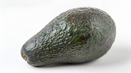 avocado isolated on white background