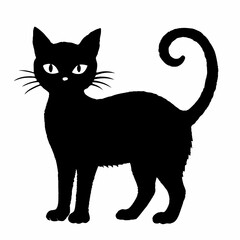 Halloween Cat Bundle Cut File, Cat Witch Svg, Clipart, Vector SVG 