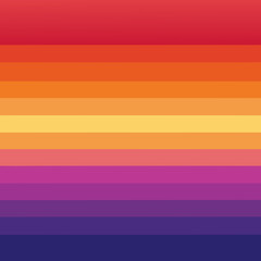 Vibrant Sunset Gradient Smooth Orange, Pink, and Purple Transitions in Vector Art