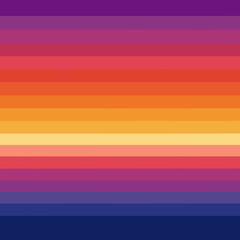 Vibrant Sunset Gradient Smooth Orange, Pink, and Purple Transitions in Vector Art