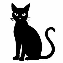 Halloween Cat Bundle Cut File, Cat Witch Svg, Clipart, Vector SVG 