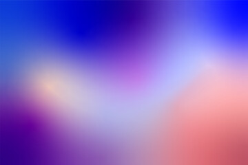 Vibrant waved holographic background features a smooth blend of soft pastel colors, including shades of pink, blue, and purple. Perfect for digital design, creating a calming and modern aesthetic.