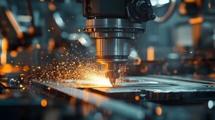 CNC lathe (Computer Numerical Control) is an automatic machine that works with a computer system to produce material parts of the desired size and shape by turning. It is commonly used with metal.