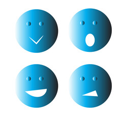 Emoji icon set, bundle