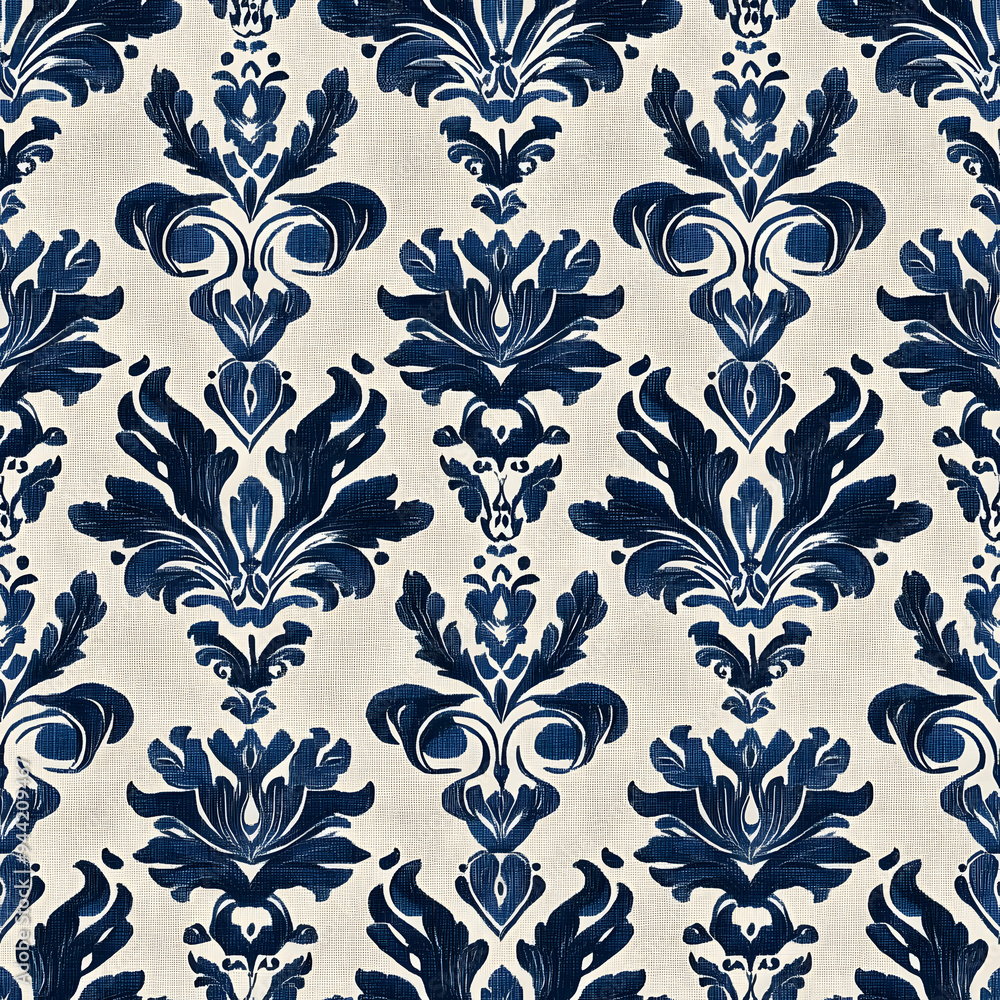 Poster textile repeat pattern of fabric pattern, seamless
