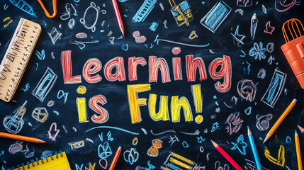 Obraz premium A chalkboard with 