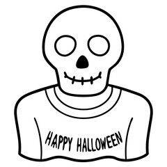 Happy Halloween SVG And T-Shirt Design Digital Download File