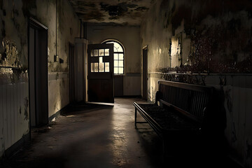 Abandoned Hospital Insane Assilumn Halloween Scary Haunted House