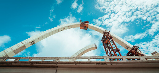 Bridge Project construction work miami downtown 