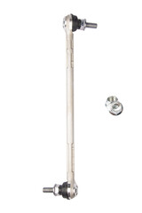 new suspension arm of a vehicle on a white background. New suspension lower control arm of a vehicle, isolated on white background