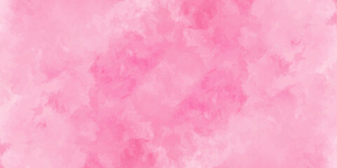 Abstract pink Wall Texture with Watercolor Brush Strokes. Soft pink pastel watercolor background.  party invitation, packaging, surface design. Grunge and textured banner with free copy space.