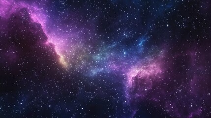 High definition star field background in deep space Colorful starry night sky texture for outer space scene 3D cartoon rendering of a starry outer space background