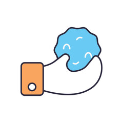 Snowball Fight vector icon