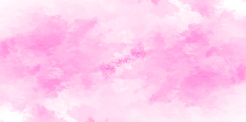 Abstract pink Wall Texture with Watercolor Brush Strokes. Soft pink pastel watercolor background.  party invitation, packaging, surface design. Grunge and textured banner with free copy space.