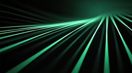 Dark backdrop featuring green lines