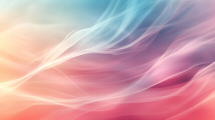 Obraz premium Abstract blurred background with soft colors and shapes creating a dreamy and serene atmosphere