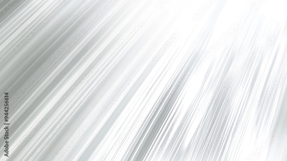 Poster abstract white light lines background with a bright zoomed design pattern featuring a contemporary b