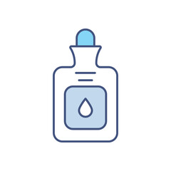 Pocket Hot Water vector icon