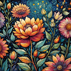 Flower background 
