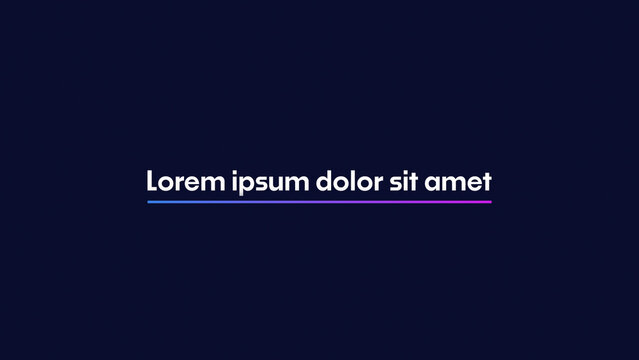 Clean Text Animations | Clean and Bold Text Effects for Conference and Seminar Videos