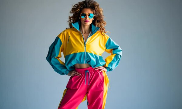 80s woman fashios style