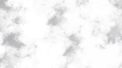 White cloud isolated on black background,Textured smoke,brush effect, 