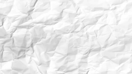 Paper texture Crumpled White.Top view., White crumpled paper texture background.