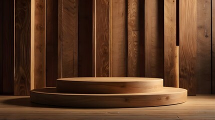 table with a spotlight