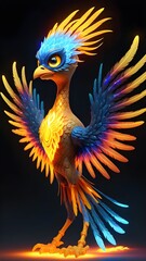 Fototapeta premium bird of paradise