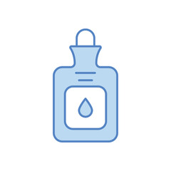 Pocket Hot Water vector icon