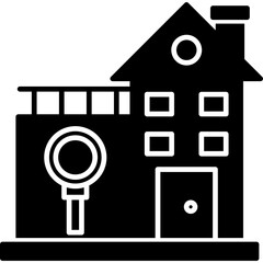 Search House Icon