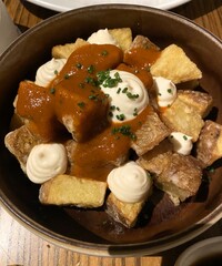 Healthy breakfast with organic food