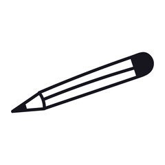 Single element of pen in doodle school set. Hand drawn vector illustration for cards, posters, stickers and professional design.