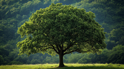 Obraz premium Trees are essential for our planet. They purify the air we breathe by removing harmful substances