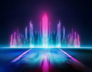 vector realistic isolated neon sign happy lohri festival logo decoration display wall background