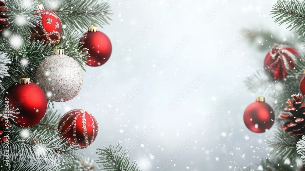 Poster abstract new year or christmas background for advertising with copy space and place for text. backdr