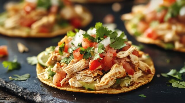 Mexican Chicken Tostadas: Traditional Recipe for a Delicious Meal