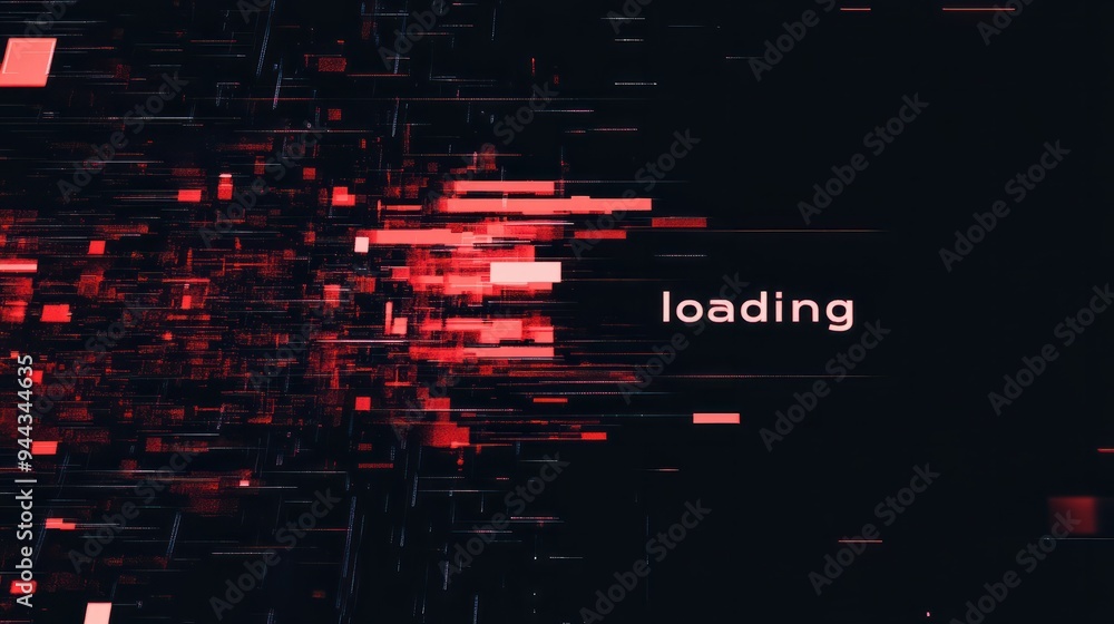 Poster the black text 