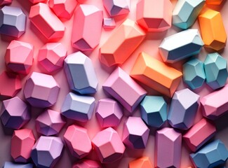 Abstract colorful background. AI generated.