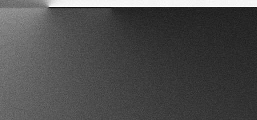 Black white grainy background, monochrome gray noisy texture dark grunge banner, header poster cover backdrop design