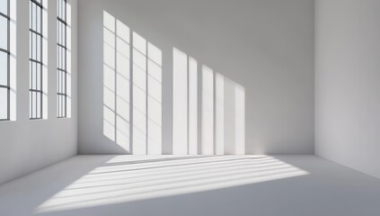 Obraz premium white curved lines creating an arch with a circle in the middle on a teal background